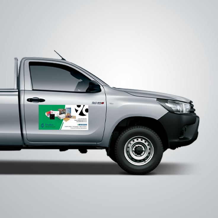 vehicle sticker magnet design